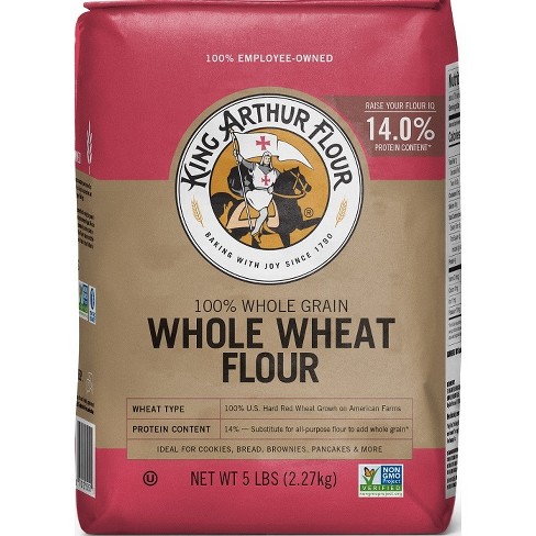 King Arthur Flour Whole Wheat Flour 5lbs Target