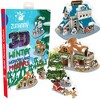 Zummy 3D Winter Wonderland Puzzle Pop up Models for Kids - 2 of 3