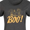 Women's Peanuts Boo Graphic T-shirt Dress - Heather Charcoal - 4X - 2 of 4