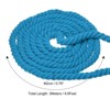 Unique Bargains Natural Thick Cotton Twisted Tug of War Rope 1 Pc - 2 of 4