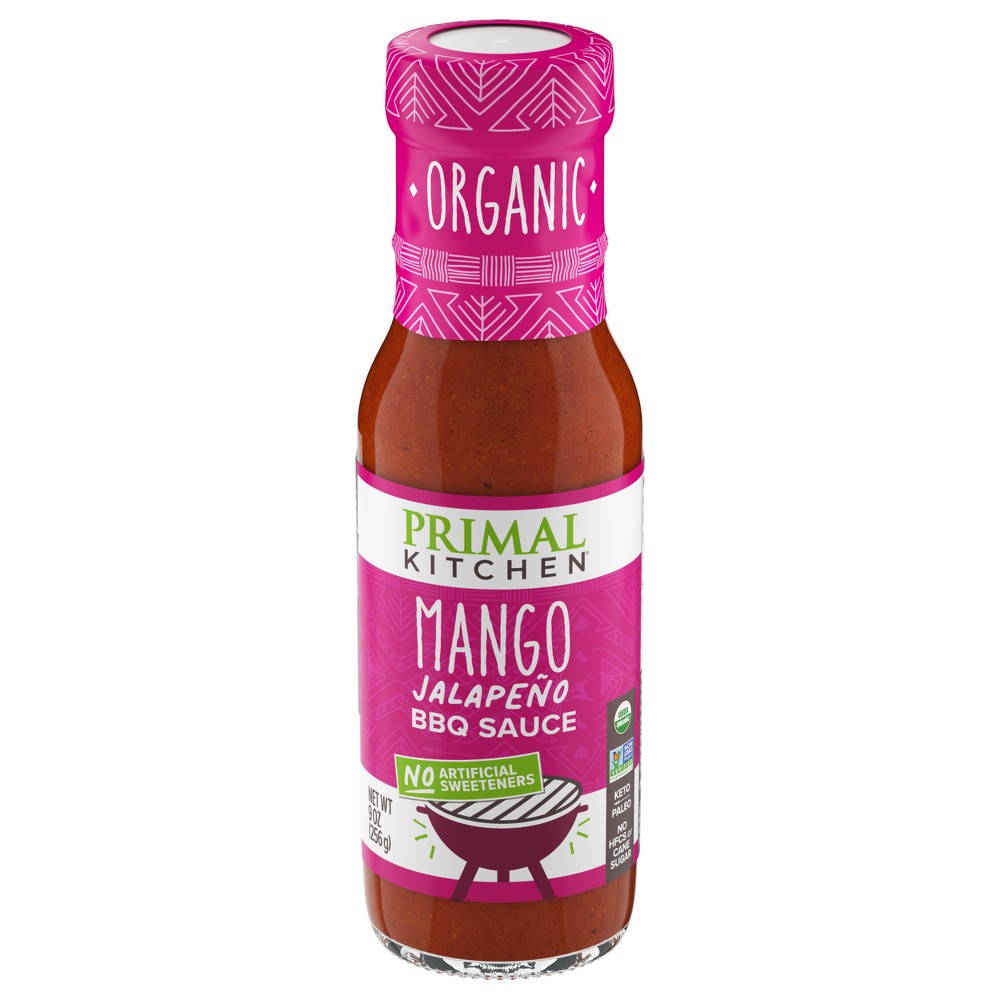 Primal Kitchen Mango Jalapeno BBQ Sauce - 9oz