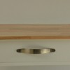 GlasFlength Decorative Storage Cabinets, Wood Frame, with Drawer, Grooved Sliding, Flexible movement, White, 54"*18"*36" - 2 of 3