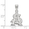 Black Bow Jewelry 14k White Gold Arizona State Sun Devils NCAA Medium Pendant - 2 of 3
