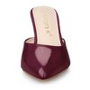 Allegra K Women's Casual Office Pointed Toe Slip-On Stiletto Slide Mules Heels - 2 of 4