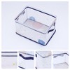 REGALWOVEN Fabric Sturdy Collapsible Storage Bin with Handles for Shelves Closet 2 Pcs - 2 of 4