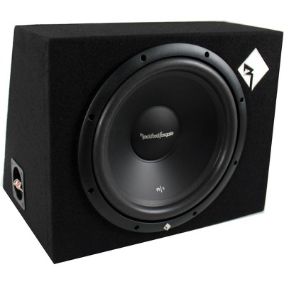 Rockford Fosgate R1-1X12 12" 400 Watt Loaded Car Subwoofer Sub Enclosure