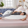 C-Shaped Pregnancy Pillow - nüe by Novaform - image 4 of 4