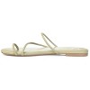 Journee Collection Womens Tanaya Slide Low Block Heel Sandals Green 8.5 - 2 of 4