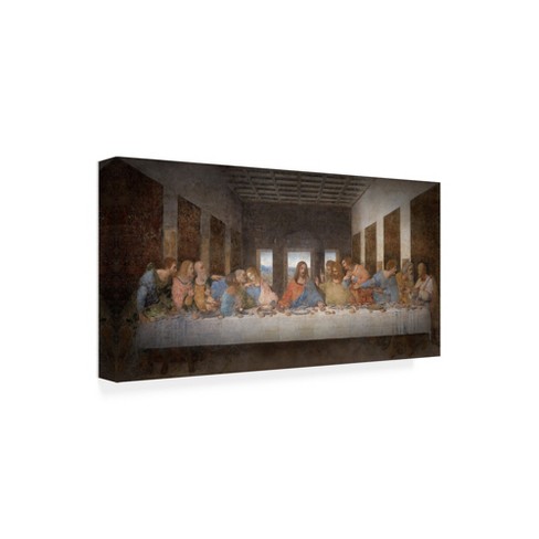 Trademark Fine Art -leonardo Da Vinci 'the Last Supper Da Vinci' Canvas ...