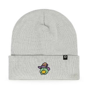 Dalix Sorcerer Frog Embroidered Beanie Hat Knit Cap Cold Weather Womens - 1 of 4