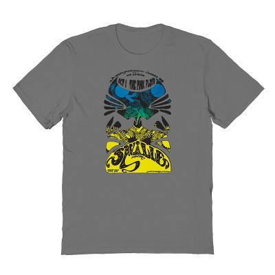 Pink Floyd Men's Savilles Poster Short Sleeve Graphic Cotton T-Shirt