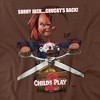 Childs Play 2 Chuckys Back Adult T-Shirt - 2 of 4