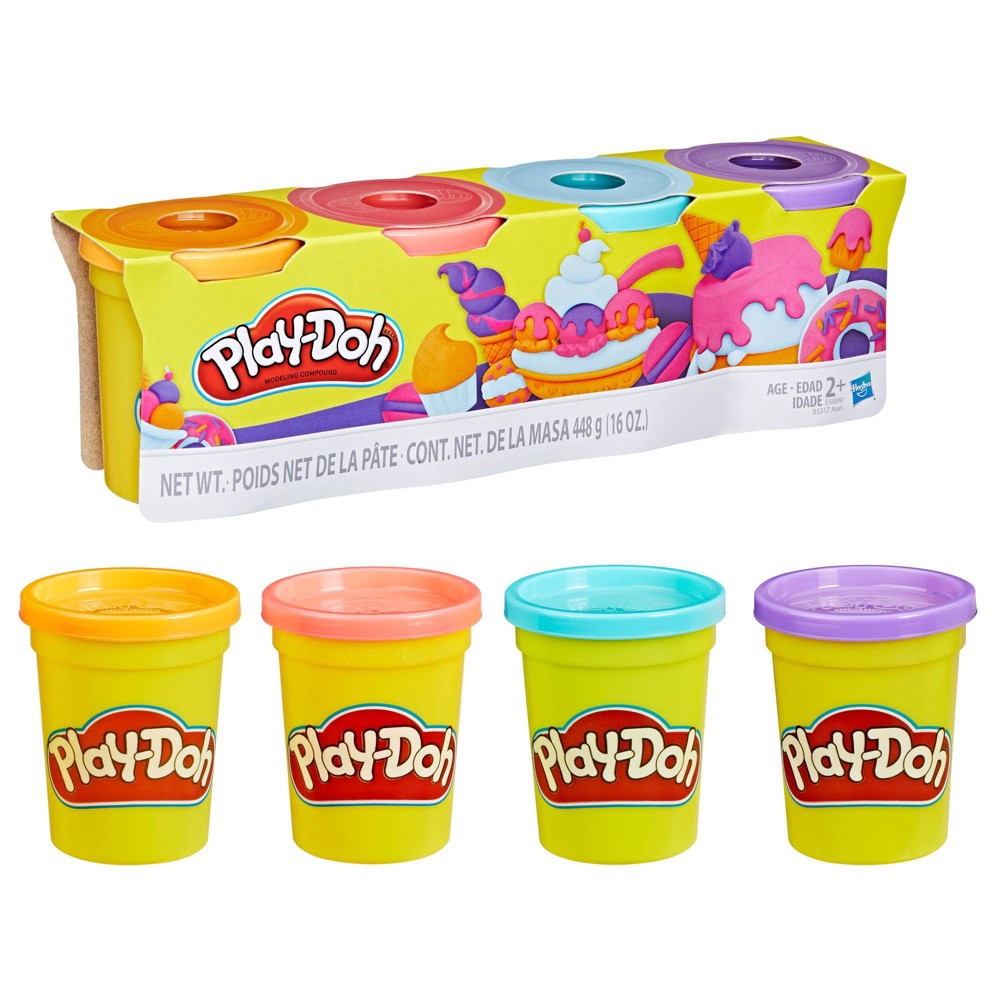 Play-Doh Sweet Colors Modeling Compound Multipack - 4pc