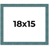 PosterPalooza | Simple Blue Picture Frame - UV Acrylic, Backing Board, Hanging Hardware Included - 2 of 4