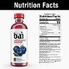 Bai Flavored Water, Brasilia Blueberry, Antioxidant Infused Drinks, 18 Fluid Ounce Bottle (Pack of 12) Brasilia Blueberry 18 Fl Oz (Pack of 12) - 2 of 4
