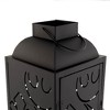Seven20 Star Wars Black Stamped Lantern | Rebel Insignia | 14 Inches | Set of 2 - 3 of 4