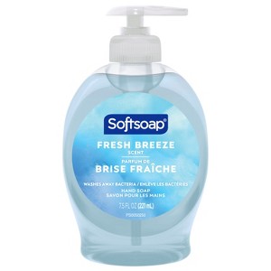 Softsoap Liquid Hand Soap Pump - Fresh Breeze - 7.5 fl oz - 1 of 4