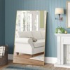 Dovelina Modern Metal Frame Rectangle Decorative Wall Mirror - 2 of 4