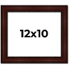 PosterPalooza | Photo Size Distressed Brown Picture Frame - UV Acrylic, Foam Board Backing, Hanging Hardware - 2 of 4