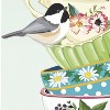 Songbirds and Teacups Applique Garden Flag - 3 of 4