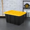 Sterilite 27gal Heavy Duty Storage Tote with Diamond Lid - 3 of 4