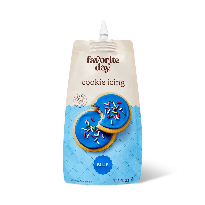 Blue Cookie Icing - 7oz - Favorite Day&#8482;, 1 of 4