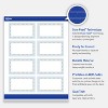Avery® Cards, 2" x 3.5", Blue Border w/ Gold Dots, Matte White, 80ct - 3 of 4
