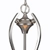 Yosemite Home Decor 1351-3SN Glacier Point 3-Light Pendant with Ivory Cloud Shades - 4 of 4