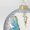 Christmas Monogram Plastic Tinsel Ball V - Wondershop™ - 3 of 3