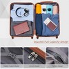 Lightweight Luggage Sets 4 Piece ABS Durable Suitcase with Travel Bag, Spinner Wheels Luggage Set with TSA Lock, Carry On Luggage Set - Cuddlewood - 2 of 4