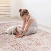 Kumasinova Washable Area Rug, Non-Slip Low-Pile Living Room Rug, Soft Chenille Rugs, Stain-Resistant Door Mat, Kids & Pets Friendly - 3 of 4