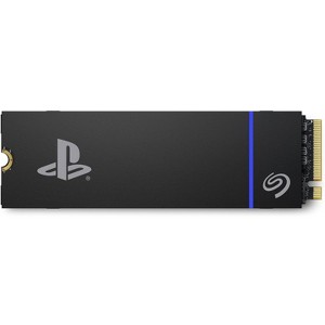 Seagate Game Drive PS5 NVMe SSD for PS5 2TB Internal Solid State Drive - PCIe Gen4 NVMe 1.4, Officially Licensed, Up to 7300MB/s with Heatsink - 1 of 4