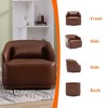 MOONMISS 360 Degree Swivel Barrel Club Chair,Leisure Arm Chair for Nursery,Hotel,Bedroom,Office,Lounge - 4 of 4