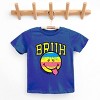 The Juniper Shop SmileyWorld Bruh Paint Drip Distressed Youth Short Sleeve Tee - 3 of 4