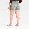 Women's Mid-Rise Loose Denim Shorts - Wild Fable™ - 2 of 3