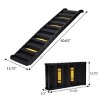 LAOTIES Folding Dog Ramp,Portable Pet Ladder for Cars And Beds with Non-Slip Surface and Rubber Feet - 2 of 4