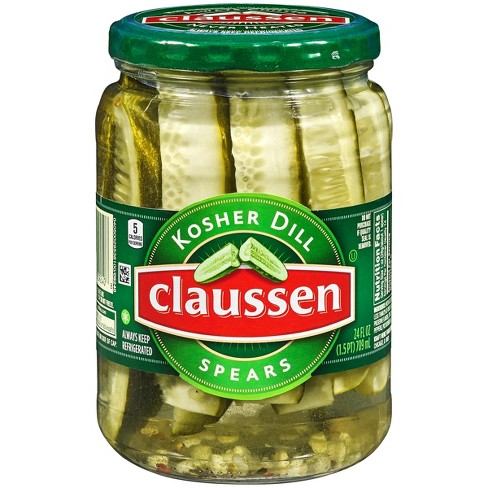 pickle dill claussen spears 24oz kosher pickles target shop grocery