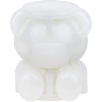 O'Creme Teddy Bear Silicone Fondant Mold -  1" x 2" - White
