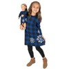 Leveret Girl and Doll Matching Christmas Cotton Dress - 2 of 4