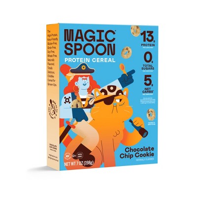 MAGIC SPOON Chocolate Chip Cookie Grain Free Protein Breakfast Cereal - 7oz