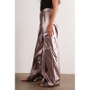 Women's Mabel Wide-Leg Metallic Cargo Pants - PAPERMOON - 4 of 4