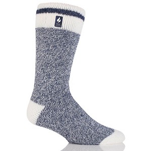 Men's Jeffrey ORIGINAL™ Cream Block Twist Crew Socks - 1 of 3