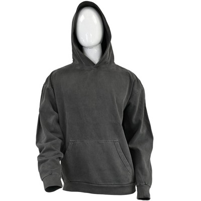 Expert Brand USA-Made Men's Oversized Heavyweight Cotton Pullover Hoodie