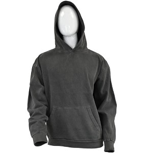 Expert Brand USA-Made Men's Oversized Heavyweight Cotton Pullover Hoodie - 1 of 4