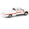 2016 Chevrolet Silverado 3500 HD Dually Service Truck "CalTrans" White with Orange Stripes  1/64 Diecast Model Car by Greenlight - 3 of 4
