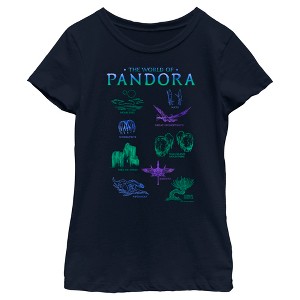 Girl's Avatar The World of Pandora T-Shirt - 1 of 4