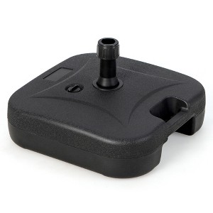 Tangkula Patio Fillable Umbrella Base Stand Water & Sand Filled Weighted Market Pole 1.5" - 1 of 4
