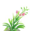 Unique Bargains Realistic Artificial Plants Bell Flower Mini Plastic 1.97"x1.97"x5.51" 1 Pcs - 4 of 4
