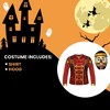 HMS Fortnite Inspired Child Sublimated Costume Shirt & Hood - Crackshot - 4 of 4