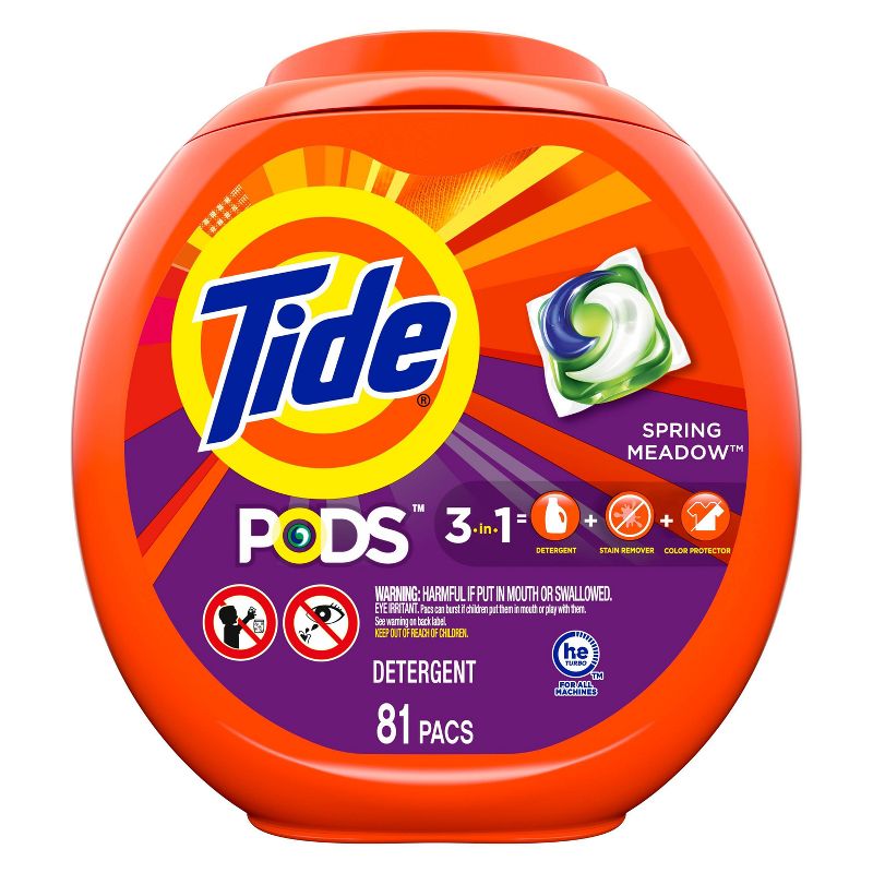 Tide Pods Laundry Detergent Pacs - Spring Meadow , 1 of 16